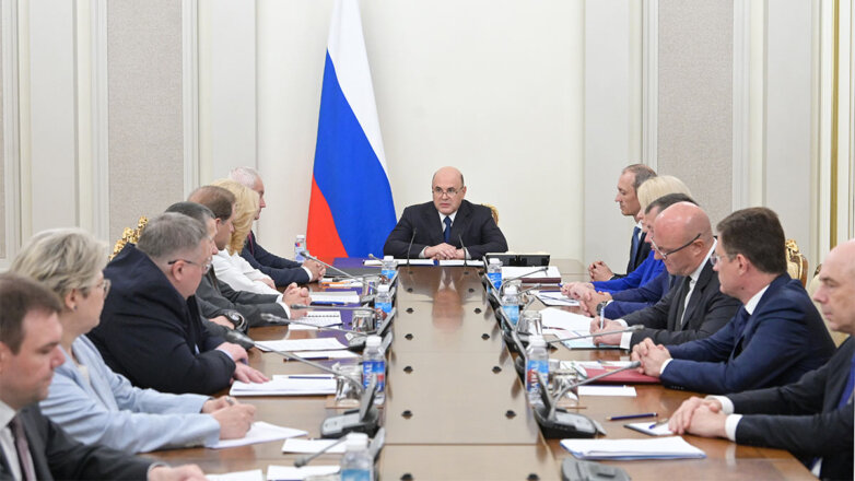Совещание премьер-министра РФ Мишустина с вице-премьерами
