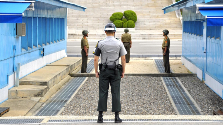 Демилитаризованная зона на границе Южной Кореи с КНДР