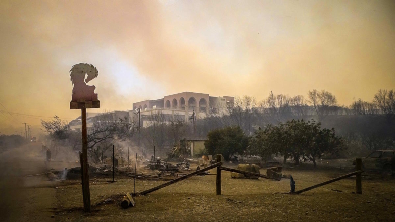 Возросло число жертв лесных пожаров в Греции