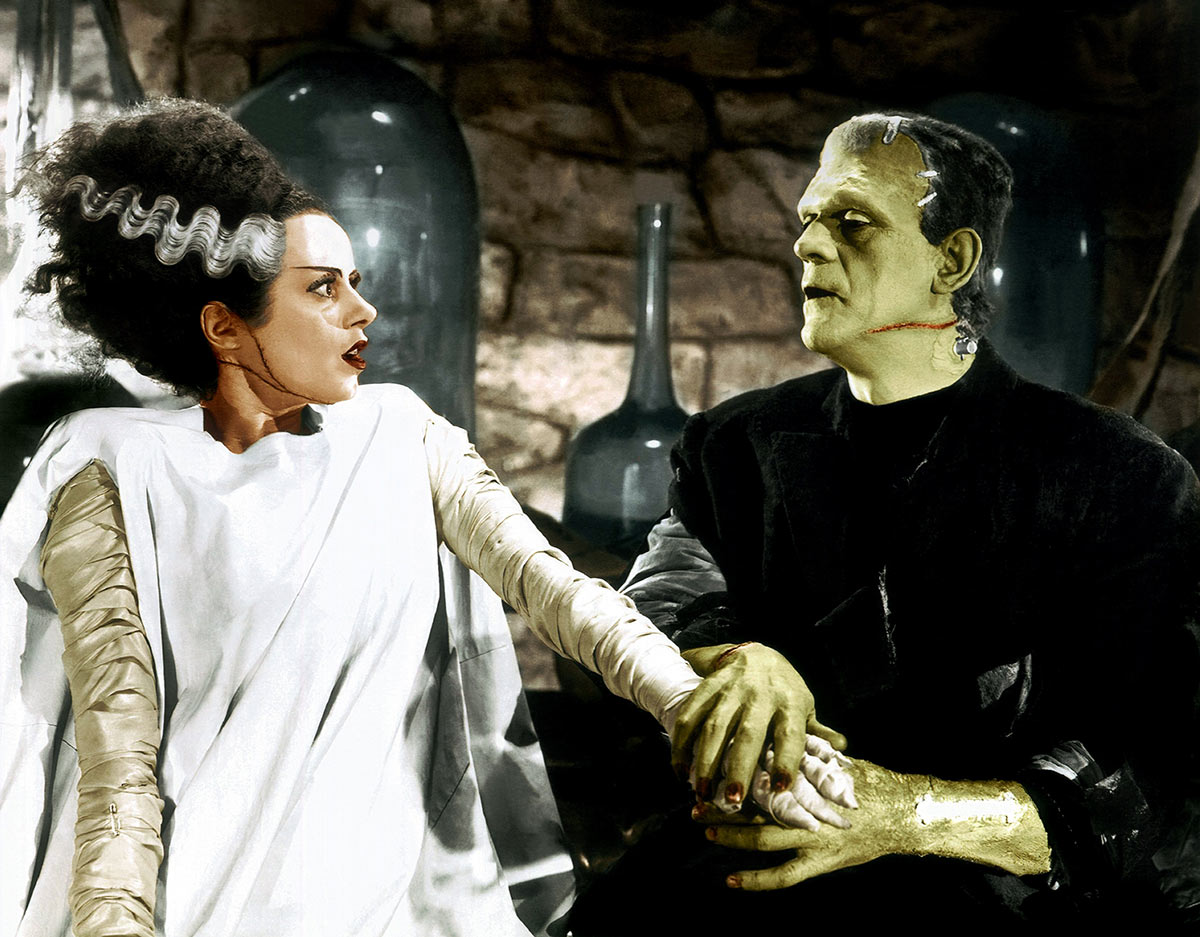 Кадр из фильма "Невеста Франкенштейна" 1935 год