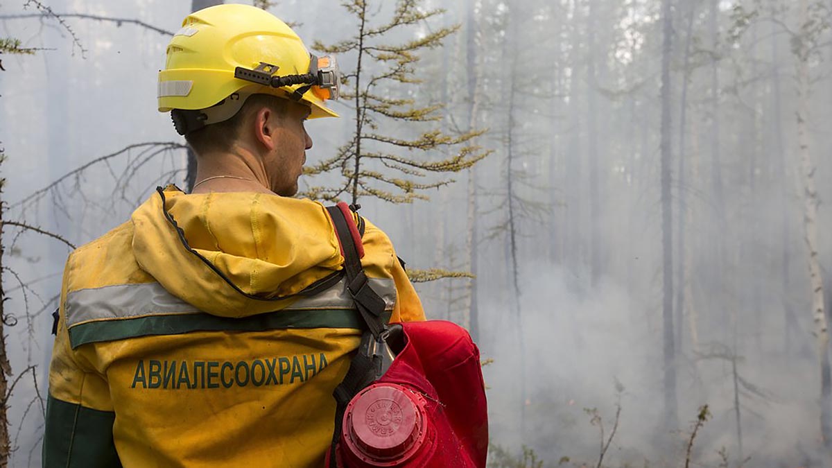 В Якутии действует 163 лесных пожара на 396 тыс. гектаров