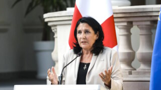 Президент Грузии заявила, что наложит вето на закон об иноагентах