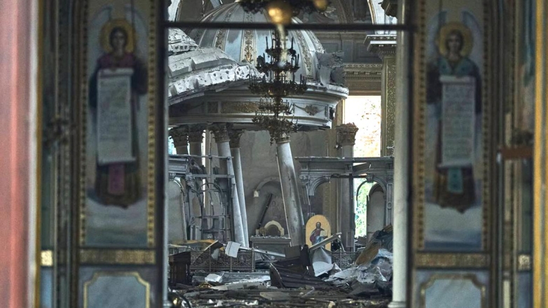 Италия предложила Украине помочь с восстановлением пострадавшего собора в Одессе