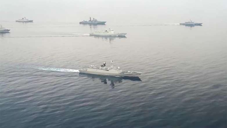 Корабли России и Китая в ходе учений отразили атаку условного противника