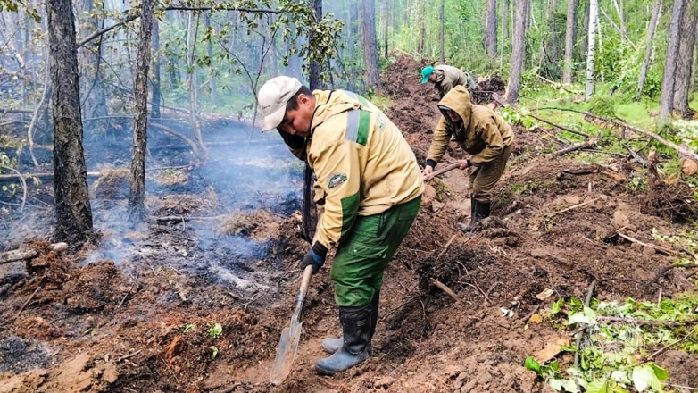 В Якутии пожары охватили более 633 тысяч гектаров леса