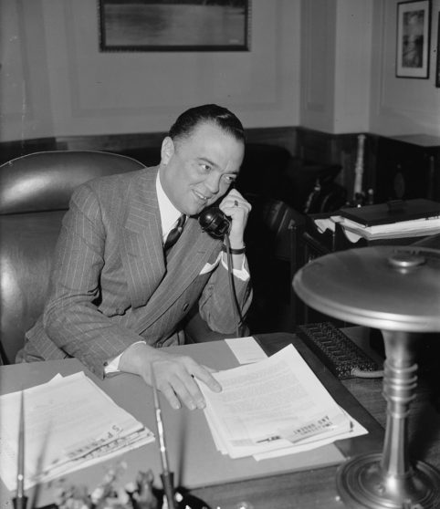 Директор ФБР Э. Гувер в 1940 году