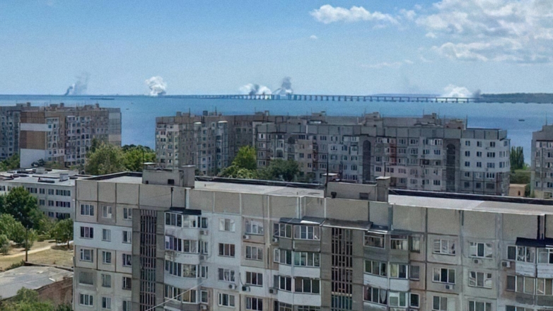 Минобороны РФ: киевский режим предпринял попытку удара по Крымскому мосту ракетой С-200