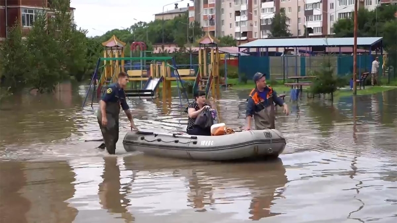 Более 600 жителей Приморья эвакуированы из-за непогоды