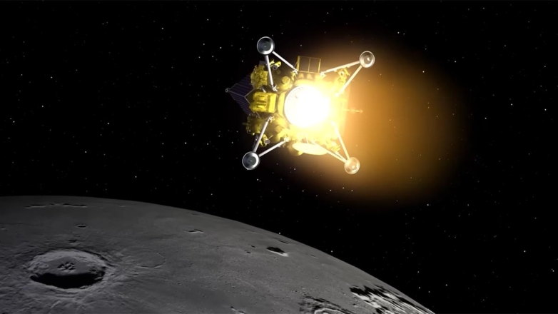 РИА Новости: "Луна-25" могла разбиться из-за поломки измерителя ускорения