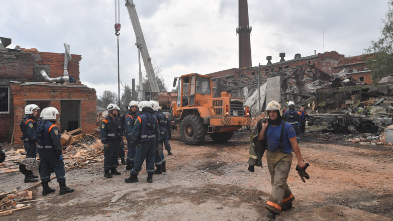 Экстренные службы завершили разбор завалов в Сергиевом Посаде