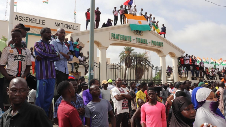 Демонстрация в столице Нигера Ниамее