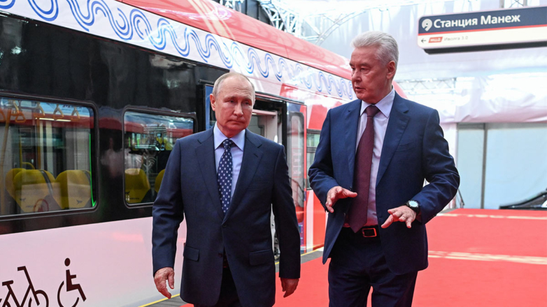 Путин и Собянин открыли движение по МЦД-3