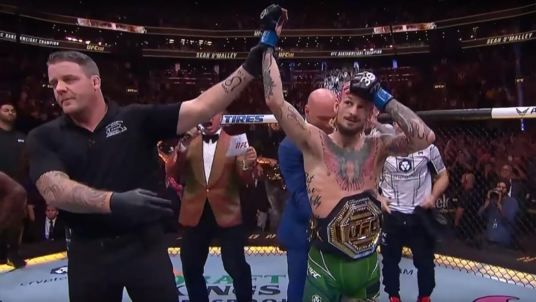 Шон О'Мэлли стал новым чемпионом UFC в легчайшем весе после победы нокаутом