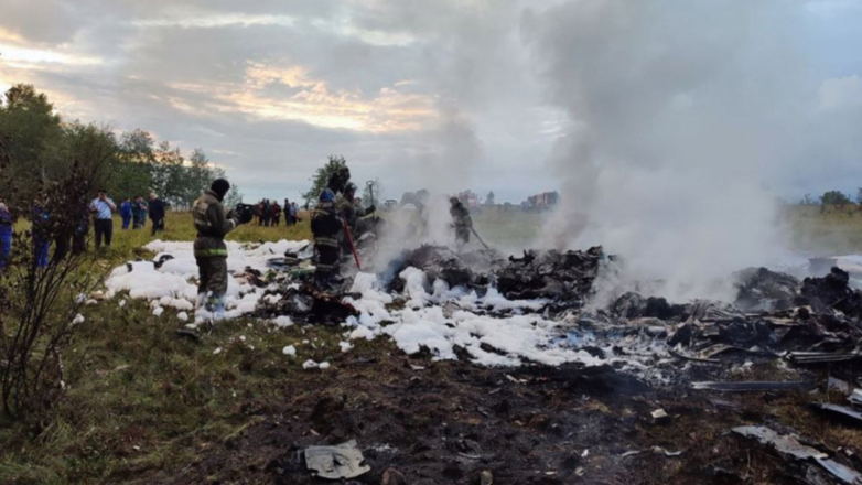 Песков прокомментировал следствие по делу о крушении самолета Пригожина