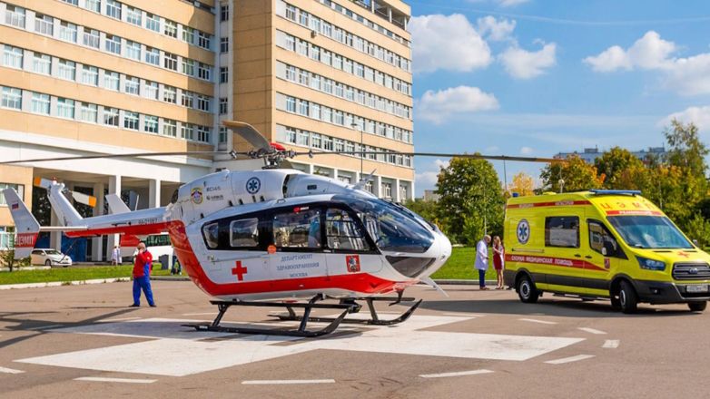 В Москве появилась пятая вертолетная площадка для санавиации