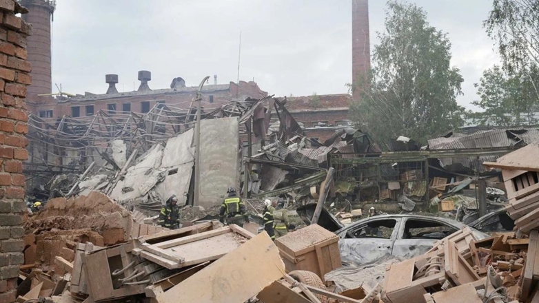 Спасатели завершили поисковые работы на месте взрыва в Сергиевом Посаде