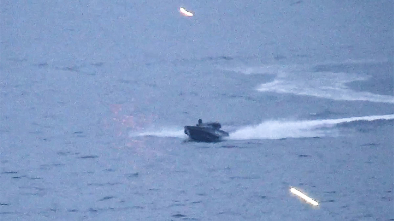 Минобороны РФ: ВСУ попытались атаковать российские корабли в Черном море