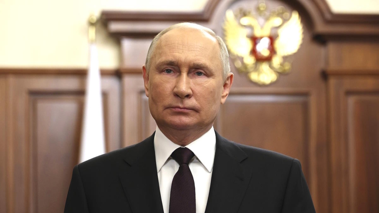 Путин поблагодарил россиян за единство и патриотический настрой