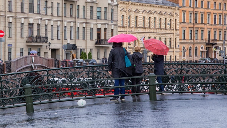 Санкт-Петербург попал в полосу холодного фронта