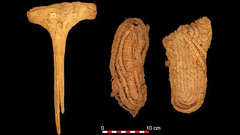 Ученые обнаружили в испанской пещере десятки древних плетеных изделий