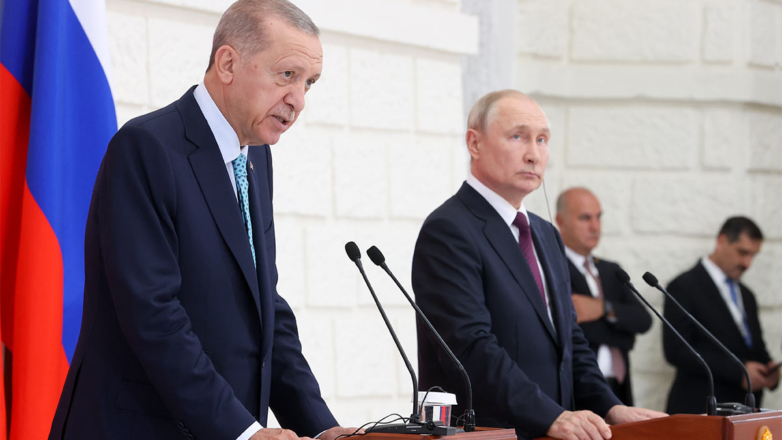 Песков: переговоры Путина и Эрдогана оказались конструктивными и плодотворными