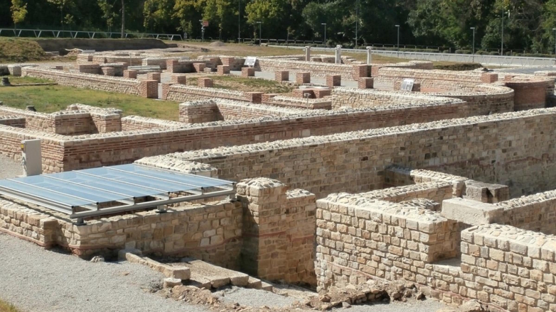 1391779 Раскопки крепости Novae на севере Болгарии