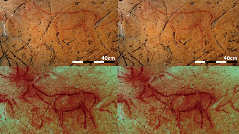 Испанские ученые нашли 3D-изображения животных в наскальной живописи эпохи палеолита
