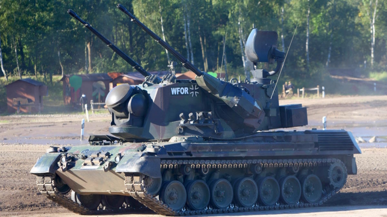 Зеленский заявил, что Украина получит от Германии больше зенитных установок Gepard