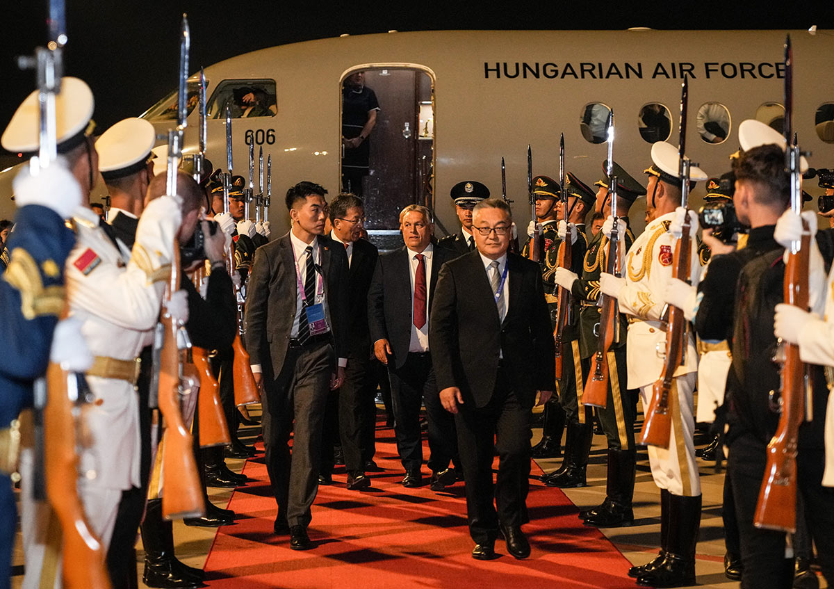 Премьер-министр Венгрии Виктор Орбан в Пекине