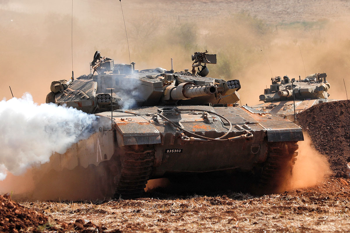 Израильский танк "Меркава"