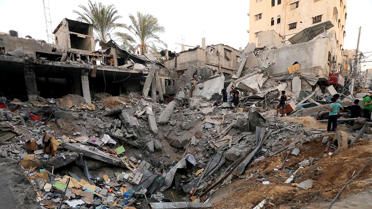 Минздрав Палестины: из-за ударов Израиля по Газе погибли 17.997 человек