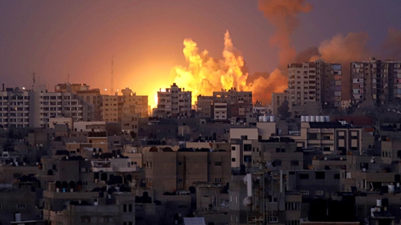 Обстрел сектора Газа армией Израиля