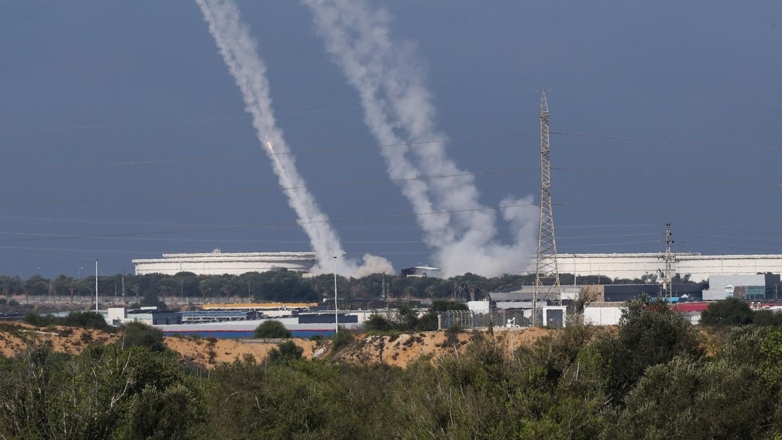 Ракетный удар с территории Израиля