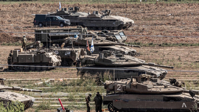 WP: израильская армия отрезала город Газа от южной части анклава