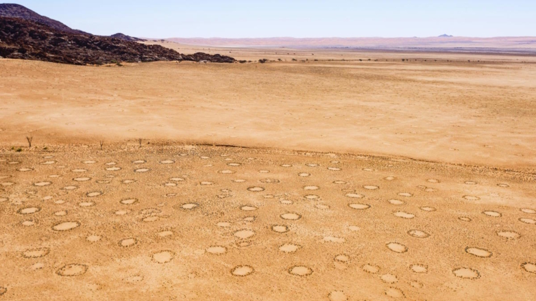 Круги в пустыне Намиб