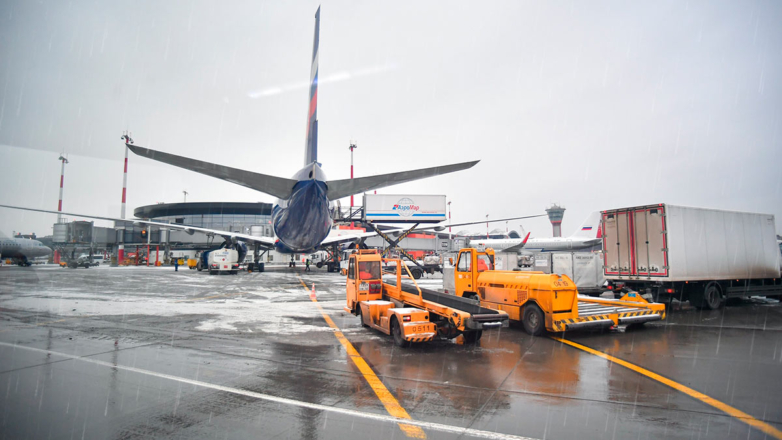 В аэропортах Москвы на фоне непогоды задержали и отменили около 30 рейсов