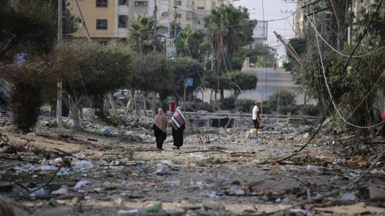 В ООН назвали число покинувших свои дома в секторе Газа палестинцев