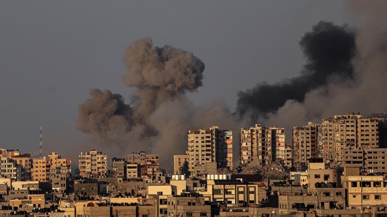 Последствия обстрела сектора Газа