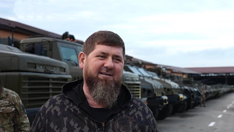 Кадыров осмотрел образцы захваченной в ходе СВО техники НАТО