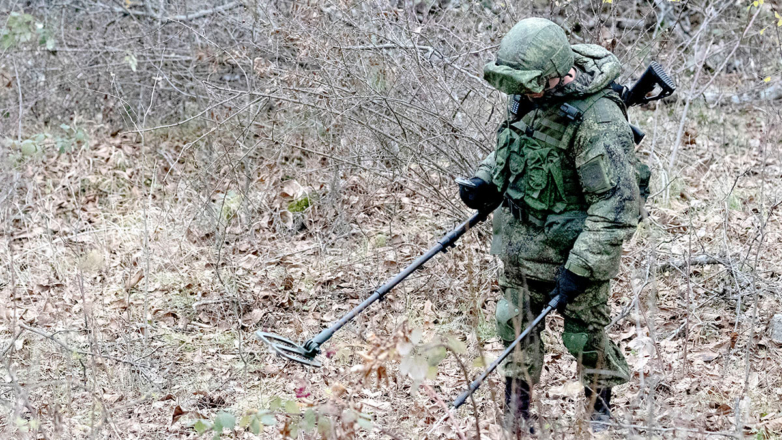 Российские саперы обнаружили заминированные тела погибших военных ВСУ