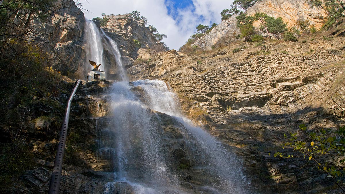 Самый высокий водопад в Крыму оказался выше, чем считалось