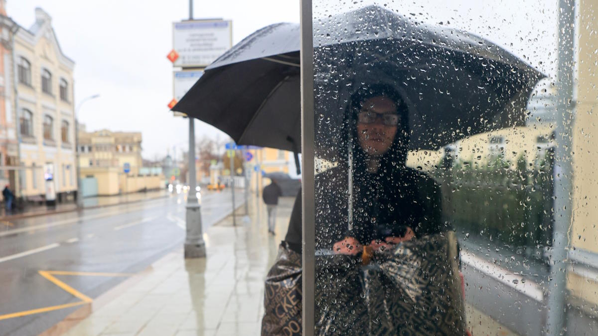 Жителей Москвы предупредили о дожде, граде и шквалистом усилении ветра