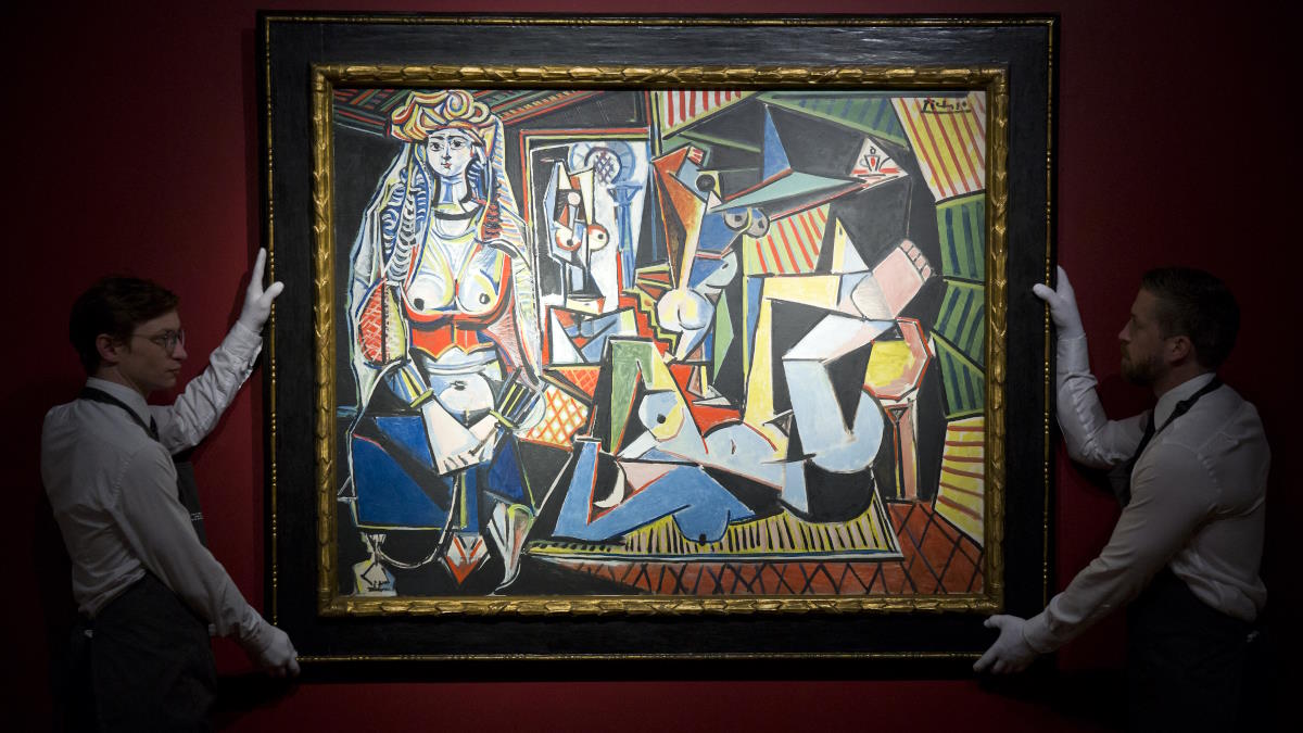 Картина Пабло Пикассо "Алжирские женщины. Версия О"