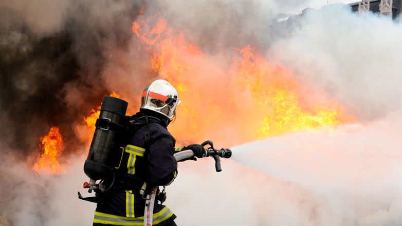 Во время пожара в пансионате для пожилых в Ленинградской области пострадали 14 человек