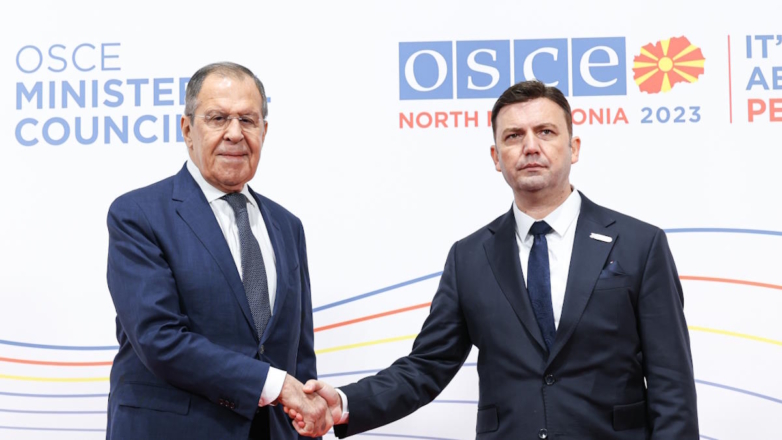 Лавров заявил председателю ОБСЕ Османи о необходимости равноправного диалога