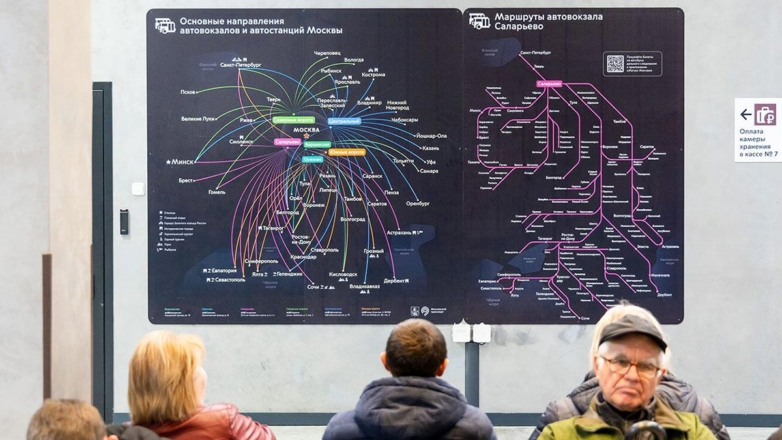 В Москве появилась новая схема маршрутов для автовокзалов