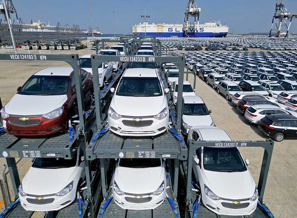 Экспорт автомобилей из Китая