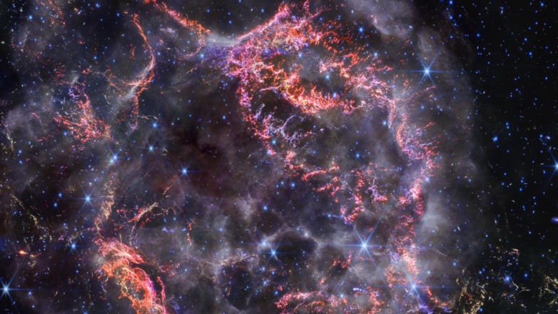 Телескоп James Webb показал звезду, взорвавшуюся 340 лет назад