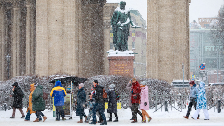 Атмосферный фронт принесет в Санкт-Петербург и Ленобласть снегопады