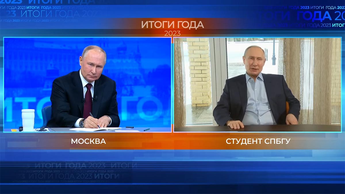 Путин ответил на вопрос цифрового аватара, назвав его первым 